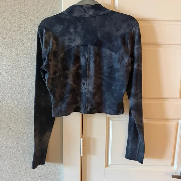 Lululemon All Aligned Mock Neck Long Sleeve Shirt
Diamond Dye Pitch Graphite 10 - Picture 6 of 7